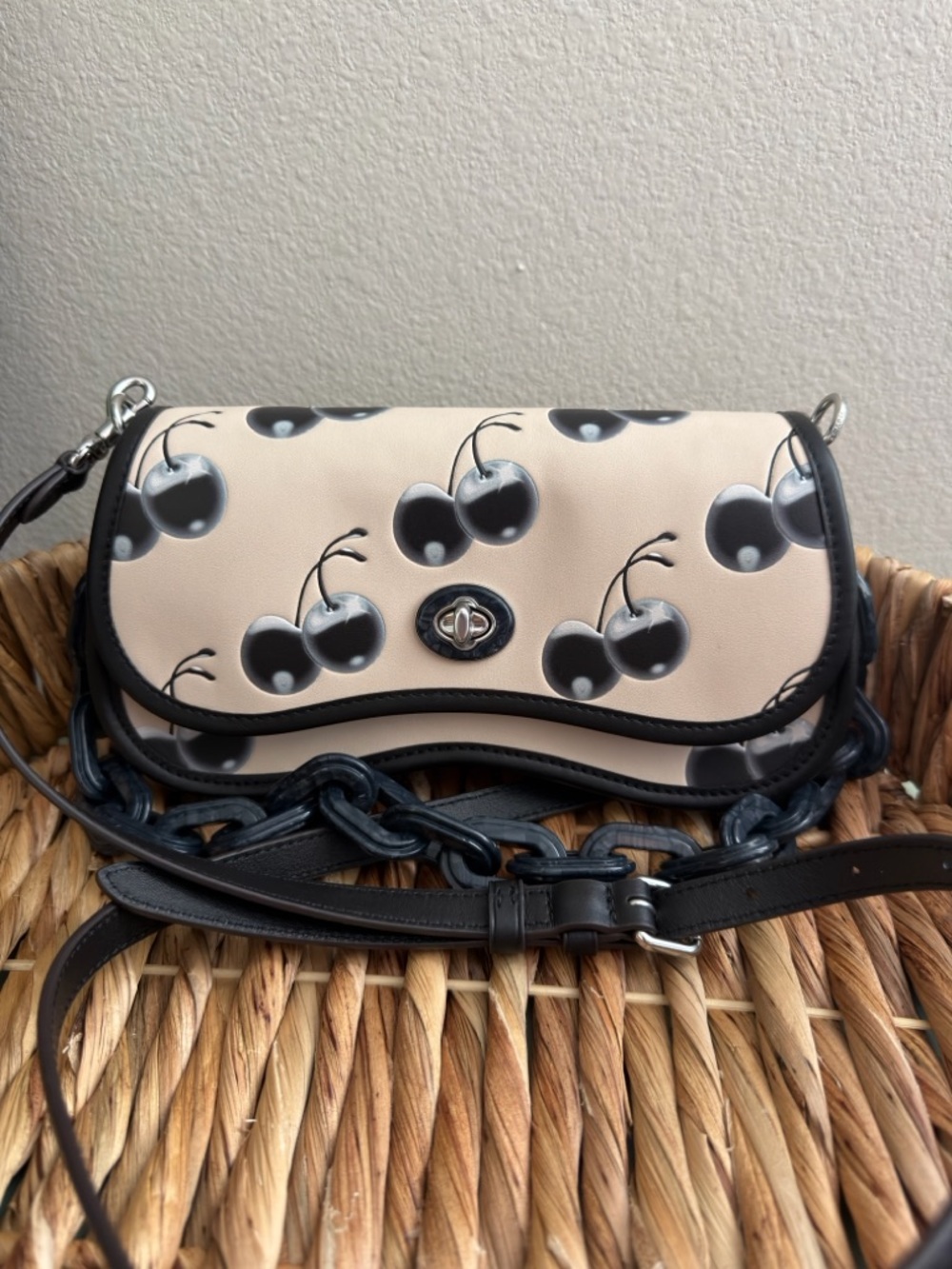 Coachtopia Black Cherry Purse